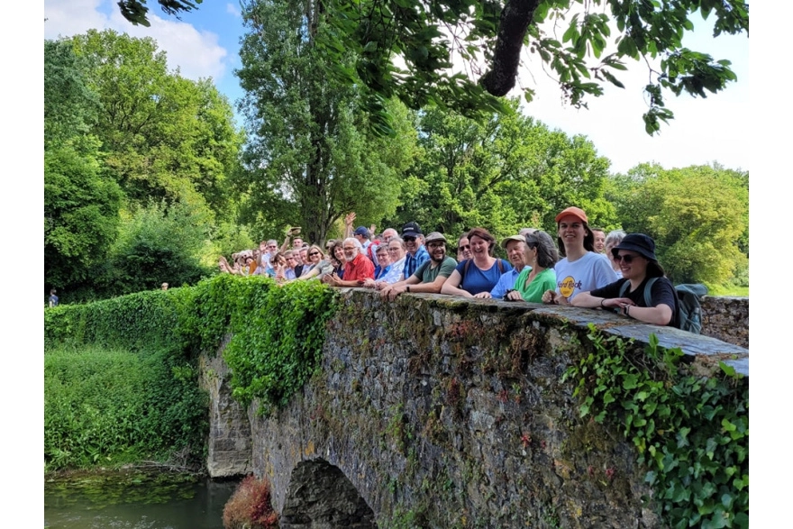 2023 - Visite des allemands a? Quelaines