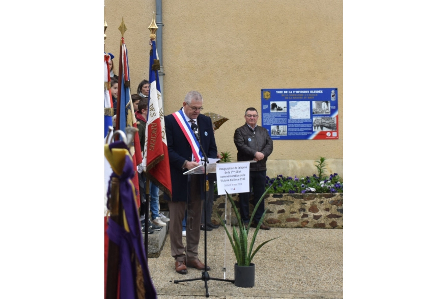 Allocution de M. le Maire, Laurent LEFEVRE