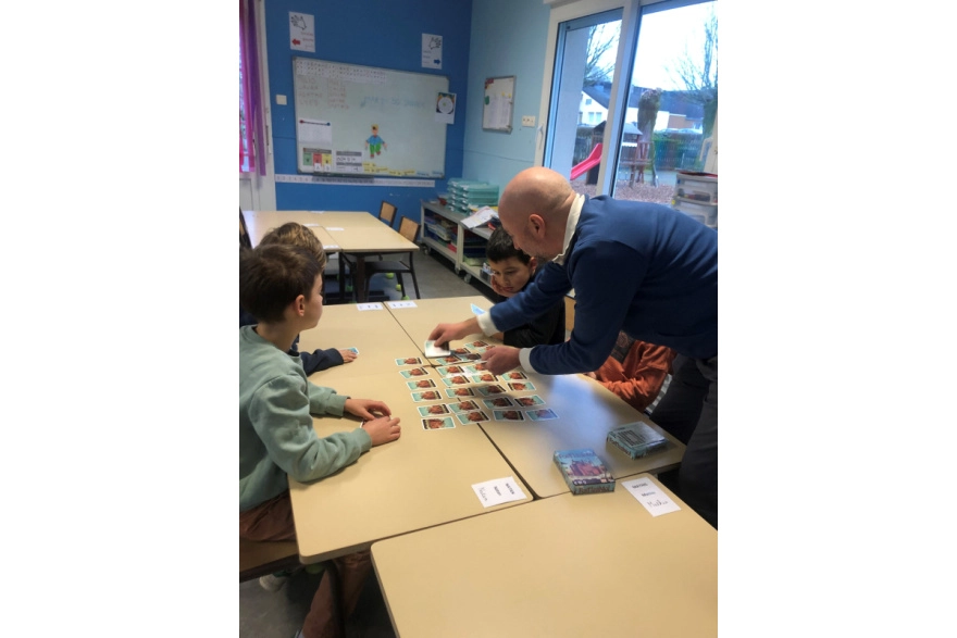 Journée jeux de société à l'école