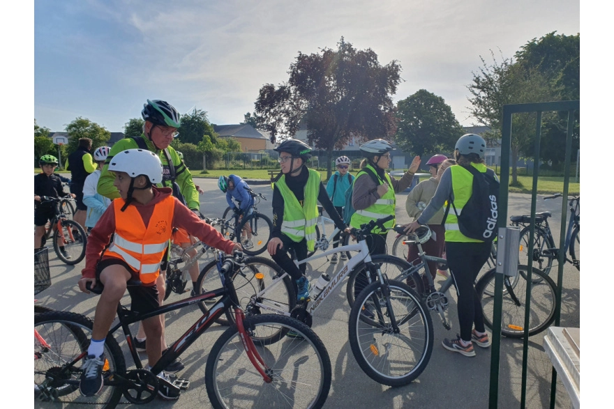 Plusieurs sorties vélo dans le cadre du 
