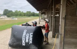 Laser game à l'hippodrome de Craon