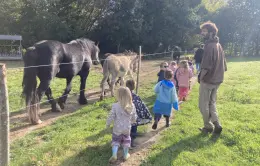 Visite à la ferme