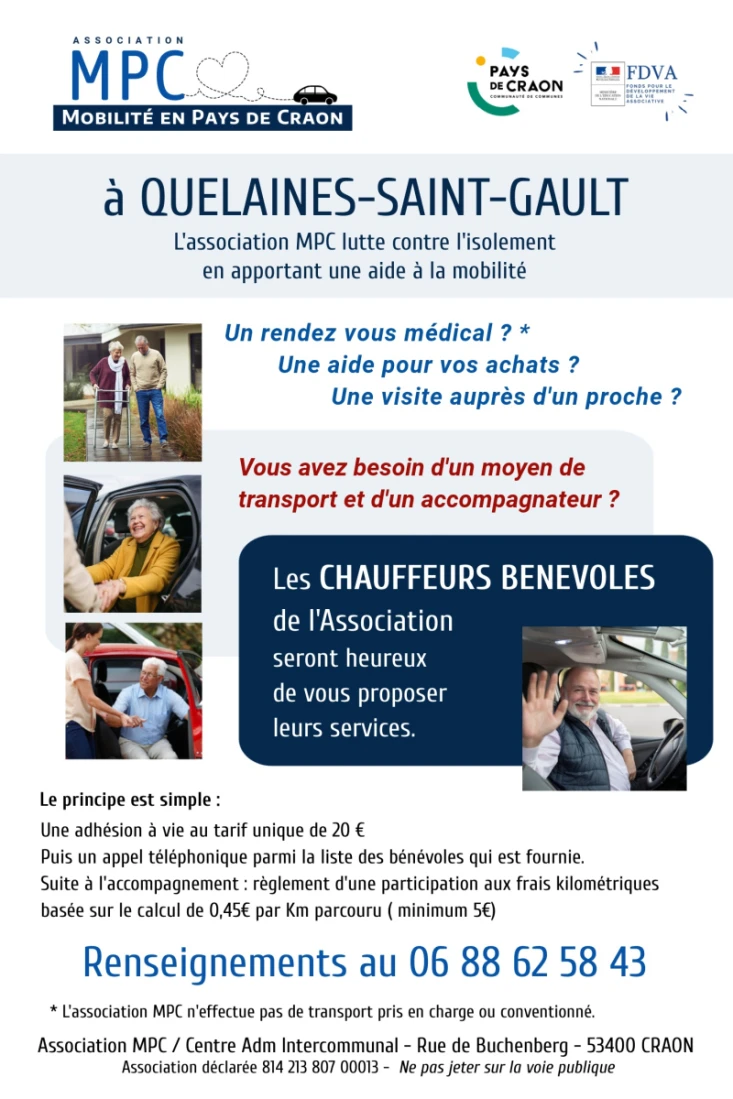 Flyer Mobilité en Pays de Craon