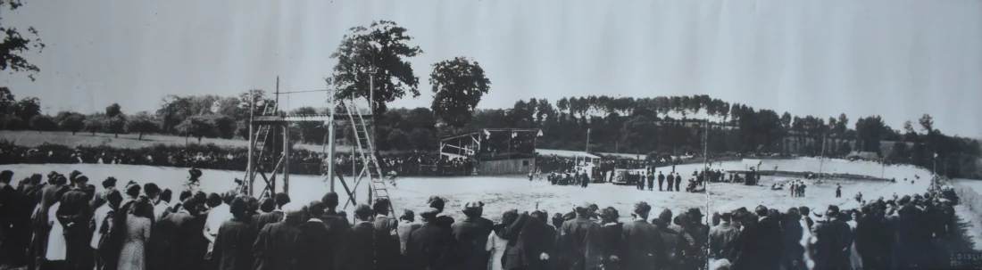 Le v&eacute;lodrome de Quelaines Saint-Gault