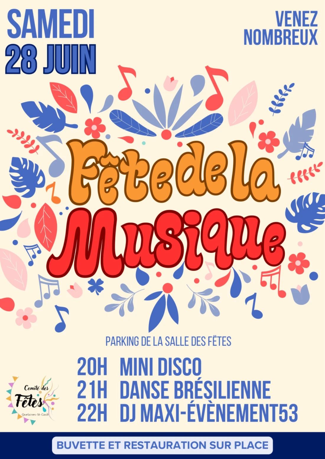 f&ecirc;te de la musique quelaines st gault