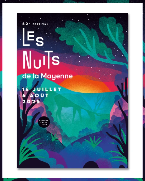 nuits de la mayenne affiche officielle 2025