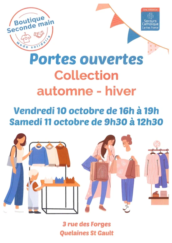 PO boutique mode solidaire Quelaines St Gault