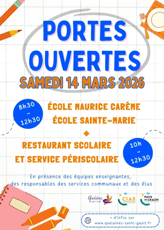 Portes ouvertes 2026 quelaines saint-gault
