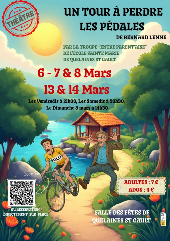 Th&eacute;&acirc;tre Entre Parent'aise Quelaines St Gault