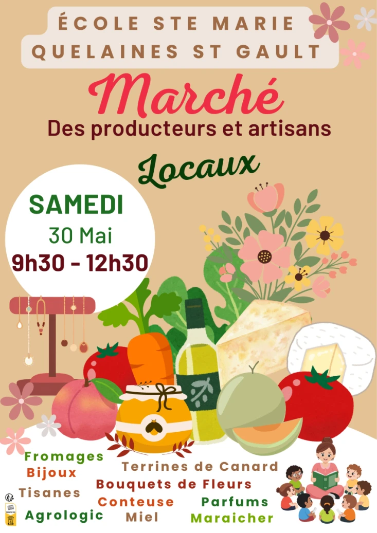 marché de printemps