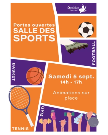 Portes ouvertes salle des sports Quelaines Saint-Gault