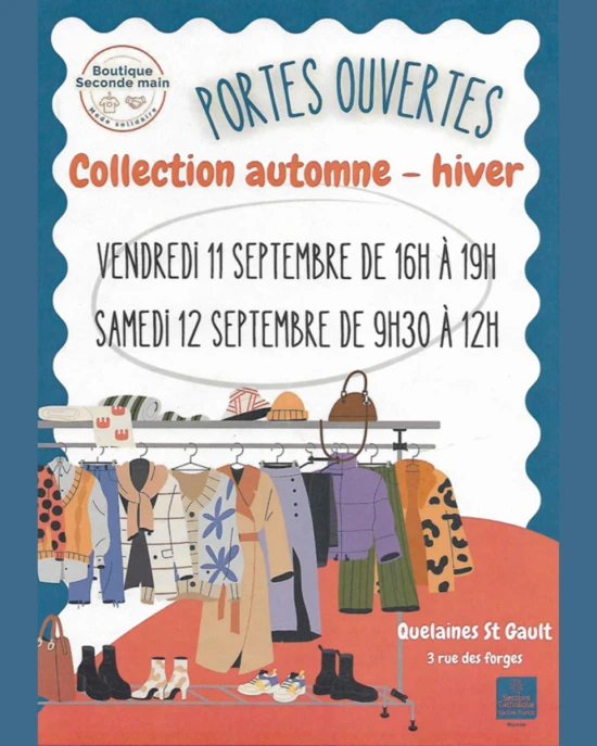 PO boutique mode solidaire Quelaines St Gault