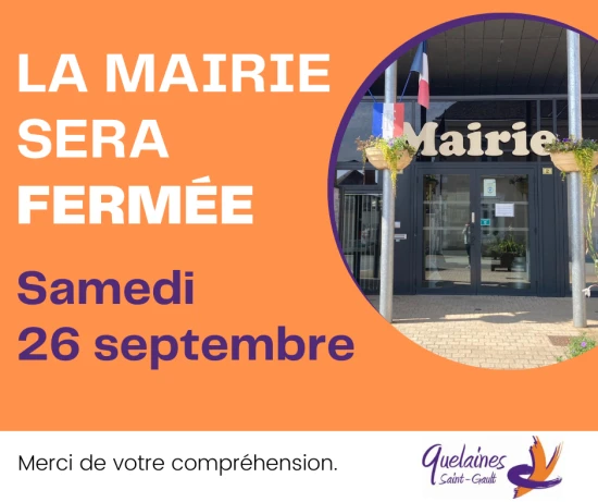 fermeture mairie 