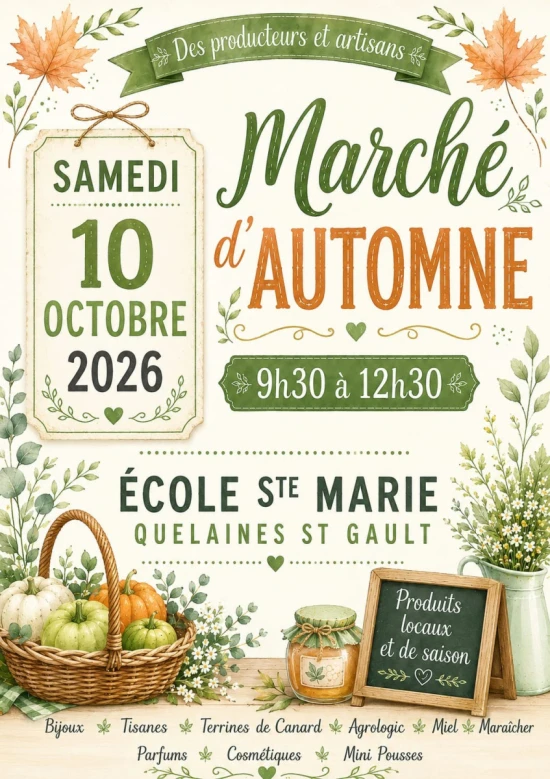 Marché d'automne