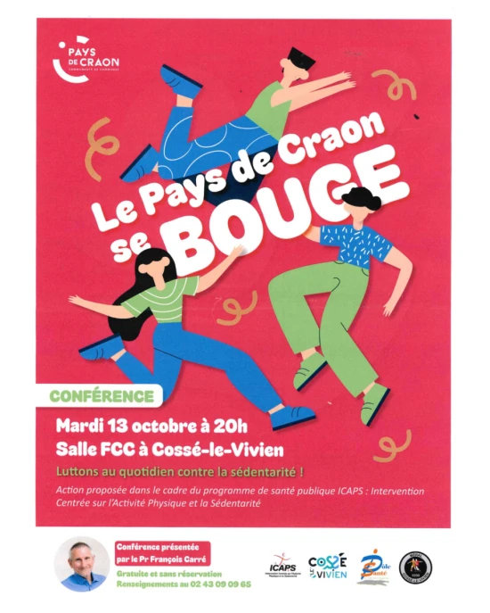 conférence luttons contre la sédentarité