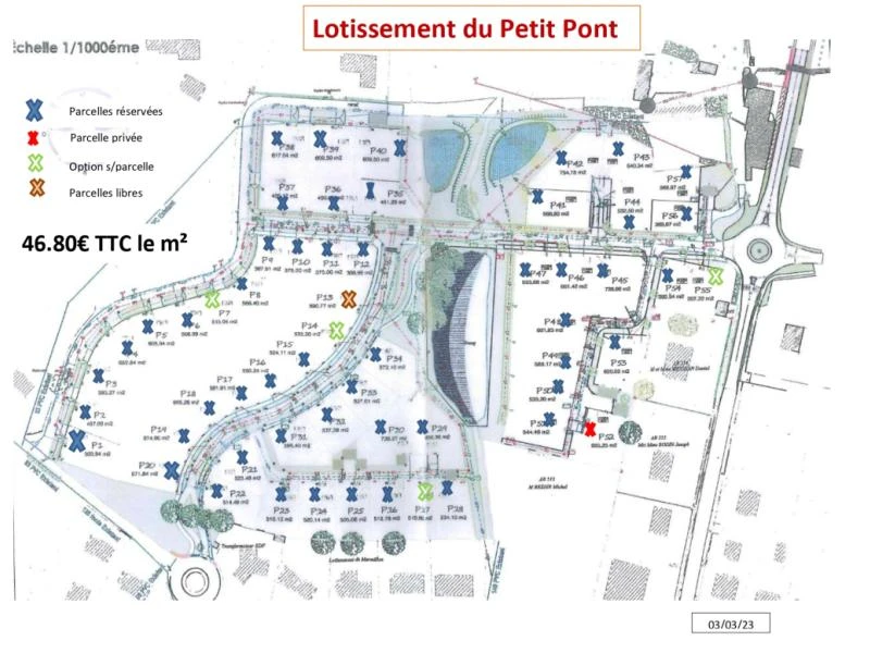 plan des perturbations de circulation et de stationnement 